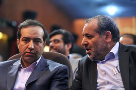 حسین انتظامی (چپ)، معاون جدید مطبوعاتی وزیر فرهنگ وارشاد اسلامی